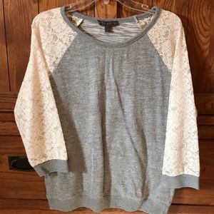 Limited Lace sleeved shirt